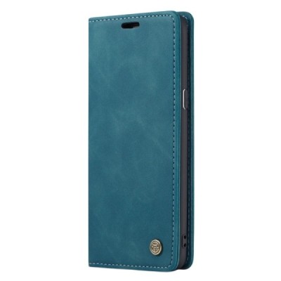 Samsung Galaxy S9+ (G965) CaseMe Retro открываемый зелёный кожаный чехол – книжка | Vacins.lv