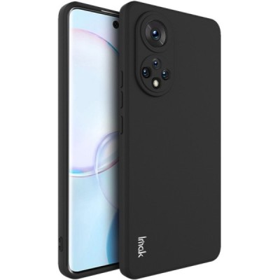 Huawei Honor 50 (Nova 9) „Imak“ cieta silikona (TPU) melns apvalks | vacins.lv