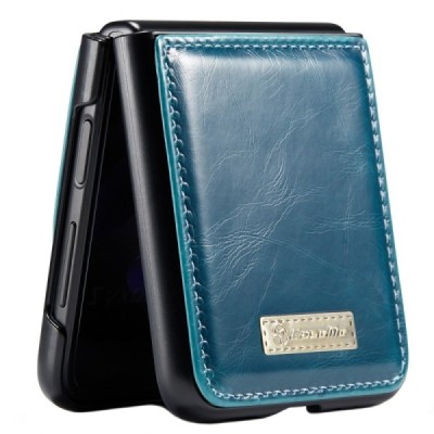 Samsung Galaxy Z Flip3 (F711) „CaseMe“ твердый пластиковый чехол зелёного цвета | Vacins.lv