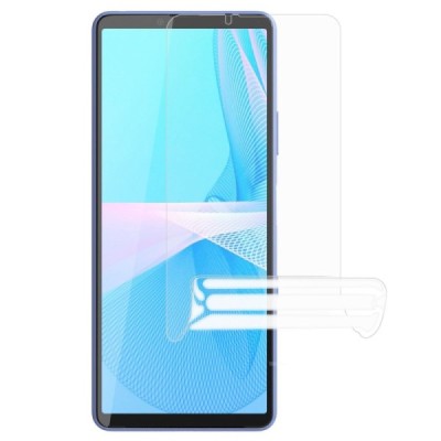 Sony Xperia 10 IV Calans hidrogēla dzidra ekrāna aizsargplēve (pilnīgi aizsedzama) | Vacins.lv