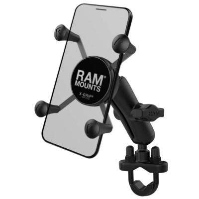 „RAM Mounts“ X-Grip telefona turētājs motociklam (piestiprina pie stūres) | Vacins.lv