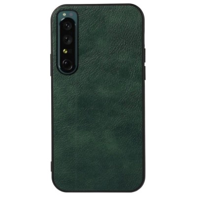 Sony Xperia 1 IV „Deluxe Leather“ zaļš ādas apvalks | Vacins.lv