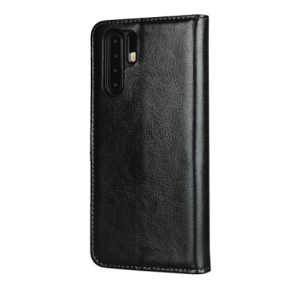 „Deluxe“ Huawei P30 Pro чёрный чехол-книжка | Vacins.lv