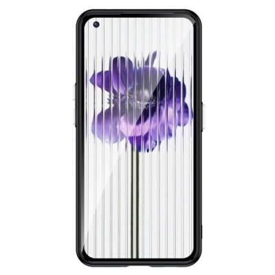 Nothing Phone 1 5G Fashion прозрачный чехол из твердого силикона (TPU) с чёрной окантовкой | Vacins.lv