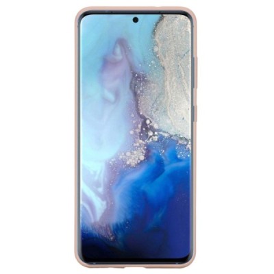 Samsung Galaxy S20 (G980) Shell cieta silikona (TPU) apvalks - rozs | vacins.lv