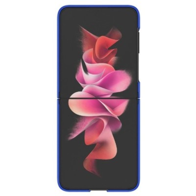 Samsung Galaxy Z Flip4 (F721) „Ring“ plastmasas zils apvalks | vacins.lv