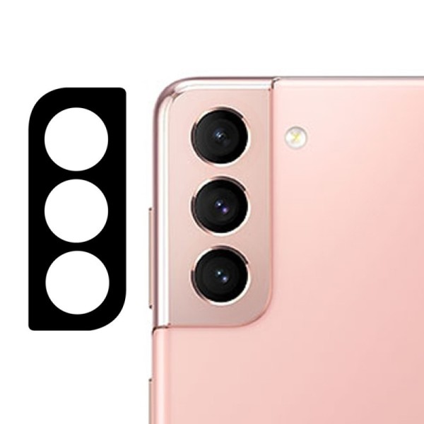 „Premium“ aizmugurējās kameras aizsargstikls 0.33 mm - melns (Galaxy S22 5G / S22+ 5G)