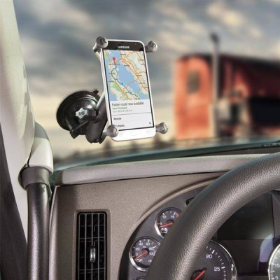 „RAM Mounts“ X-Grip автомобильный держатель для телефона черный (крепится к стеклу) | Vacins.lv