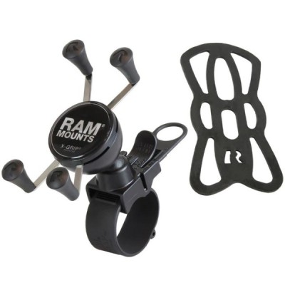 „RAM Mounts“ X-Grip telefona turētājs velosipēdam, elektroskrejritenim (piestiprina pie stūres) | Vacins.lv