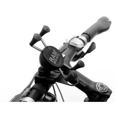 „RAM Mounts“ X-Grip telefona turētājs velosipēdam, elektroskrejritenim (piestiprina pie stūres) | Vacins.lv