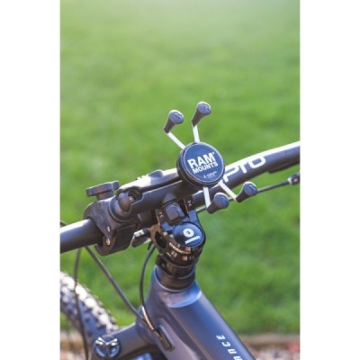 „RAM Mounts“ X-Grip держатель телефона для мотоцикла (крепится на руль), велосипеда, квадроцикла, скутера | Vacins.lv