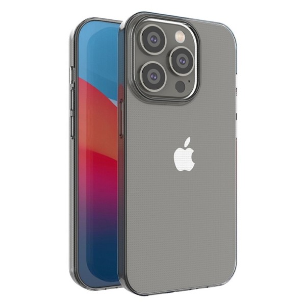 Cieta silikona (TPU) apvalks - dzidrs (iPhone 14 Pro)