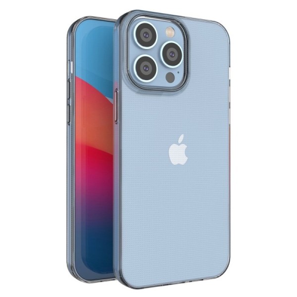 Твердый силиконовый чехол (TPU) - прозрачный (iPhone 14 Pro Max)