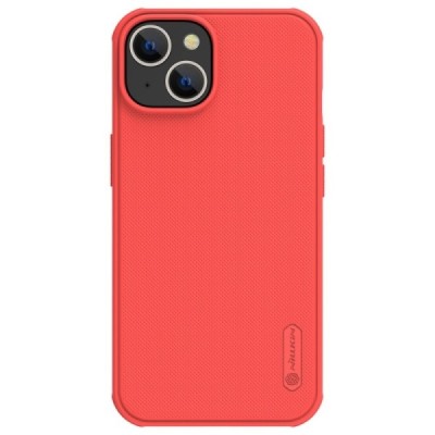 Apple iPhone 14 „Nillkin“ Frosted Shield Pro sarkans vāciņš, apvalks | Vacins.lv