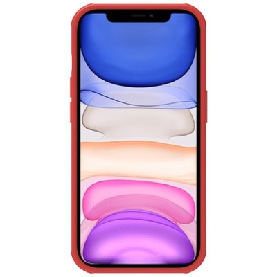 Apple iPhone 14 Pro Max „Nillkin“ Frosted Shield Pro красный чехол | Vacins.lv