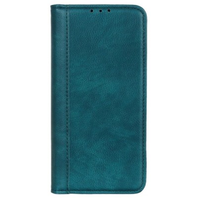 Samsung Galaxy Xcover 6 Pro (G736) зелёный  кожаный чехол-книжка | Vacins.lv