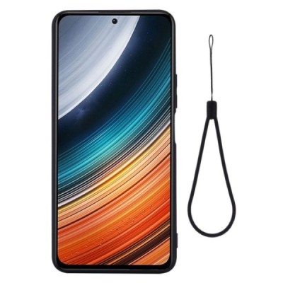 Xiaomi Poco F4 5G Shell (TPU) твердый силиконовый чехол - чёрный | Vacins.lv