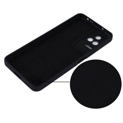 Xiaomi Poco F4 5G Shell (TPU) твердый силиконовый чехол - чёрный | Vacins.lv