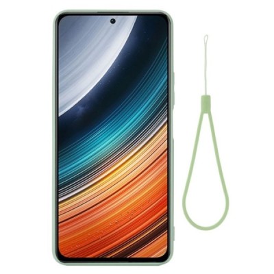 Xiaomi Poco F4 5G Shell (TPU) твердый силиконовый чехол - зелёный | Vacins.lv