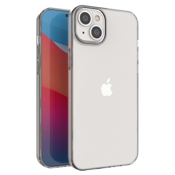 Твердый силиконовый чехол (TPU) - прозрачный (iPhone 14 Plus)