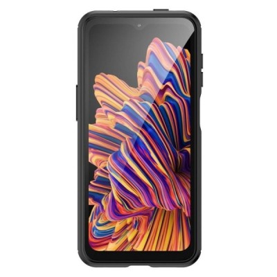 Samsung Galaxy Xcover 6 Pro (G736) „Carbon“ твердый силиконовый чехол (TPU) - черный | Vacins.lv