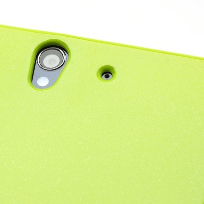 Sony Xperia Z Mercury zaļš cieta silikona (TPU) futrālis / Vacins.lv