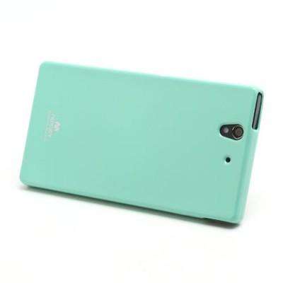 Sony Xperia Z Mercury mėtinis kieto silikono tpu dėklas - nugarėlė / Priedai.lt