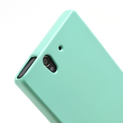 Sony Xperia Z Mercury mėtinis kieto silikono tpu dėklas - nugarėlė / Priedai.lt
