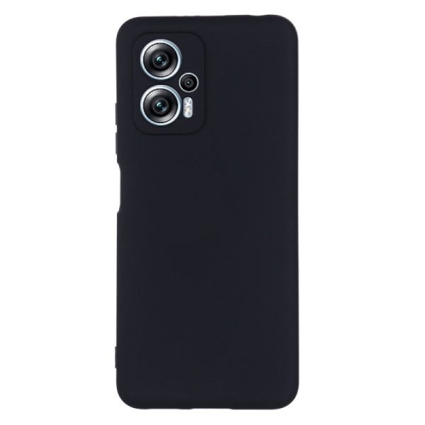 Твердый силиконовый чехол (TPU) „Shell“ - чёрный (Poco X4 GT / Redmi Note 11T Pro / Redmi Note 11T Pro+)