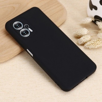 Xiaomi Poco X4 GT (Redmi Note 11T Pro, Redmi Note 11T Pro+) Shell (TPU) твердый силиконовый чехол - чёрный | Vacins.lv