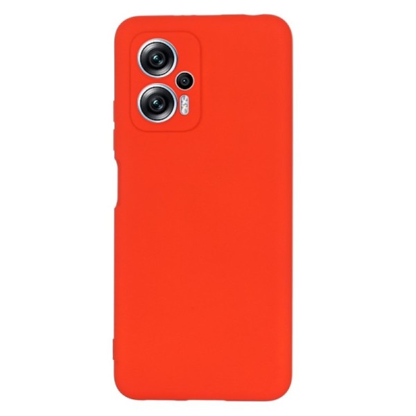Твердый силиконовый чехол (TPU) „Shell“ - красный (Poco X4 GT / Redmi Note 11T Pro / Redmi Note 11T Pro+)
