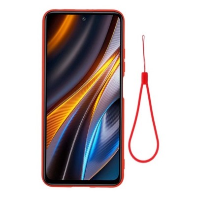 Xiaomi Poco X4 GT (Redmi Note 11T Pro, Redmi Note 11T Pro+) Shell (TPU) твердый силиконовый чехол - красный | Vacins.lv