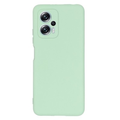 Xiaomi Poco X4 GT (Redmi Note 11T Pro, Redmi Note 11T Pro+) „Shell“ cieta silikona (TPU) zaļš apvalks | Vacins.lv