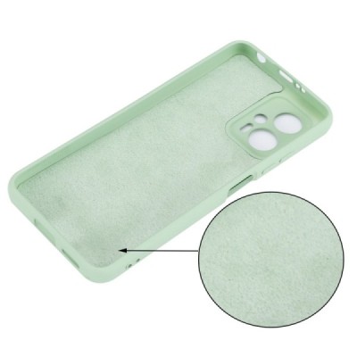 Xiaomi Poco X4 GT (Redmi Note 11T Pro, Redmi Note 11T Pro+) „Shell“ cieta silikona (TPU) zaļš apvalks | Vacins.lv