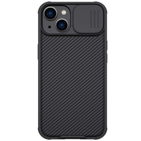 „Nillkin“ CamShield Pro apvalks - melns (iPhone 14 / 13)