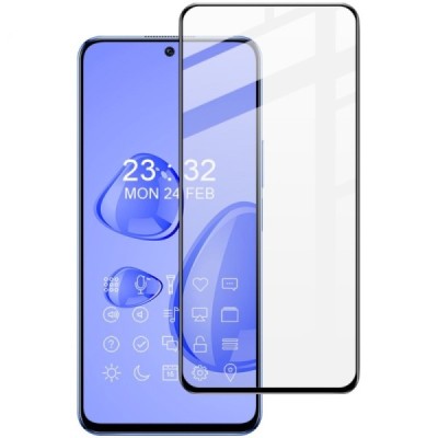 Huawei Honor X8 „Imak“ Tempered Glass melns ekrāna aizsargstikls | Vacins.lv
