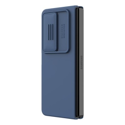 Samsung Galaxy Z Fold4 5G (F936B) „Nillkin“ CamShield Silky zils apvalks | vacins.lv