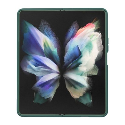Samsung Galaxy Z Fold4 5G (F936B) „Nillkin“ CamShield Silky zaļš apvalks | Vacins.lv