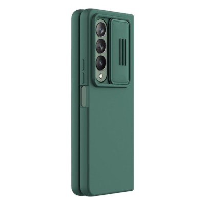 Samsung Galaxy Z Fold4 5G (F936B) „Nillkin“ CamShield Silky zaļš apvalks | Vacins.lv