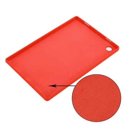 Samsung Galaxy Tab A8 10.5 2021 (X200, X205) Shell TPU твердый силиконовый чехол - красный | Vacins.lv