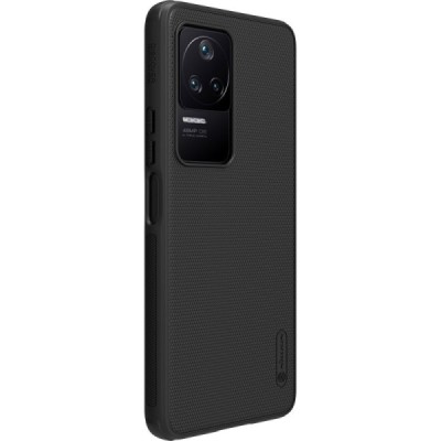 Nillkin Frosted Shield Xiaomi Poco F4 5G черный пластиковый чехол | Vacins.lv