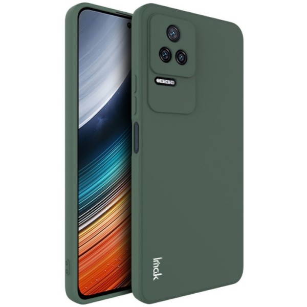 „Imak“ твердый силиконовый (TPU) чехол - зелёный (Poco F4)