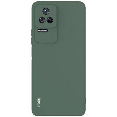 Xiaomi Poco F4 5G „Imak“ твердый силиконовый чехол из TPU зелёного цвета | Vacins.lv