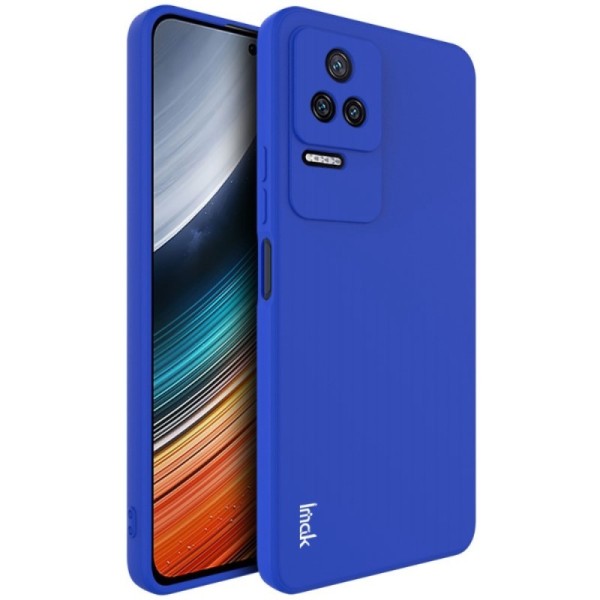 „Imak“ твердый силиконовый (TPU) чехол - синий (Poco F4)