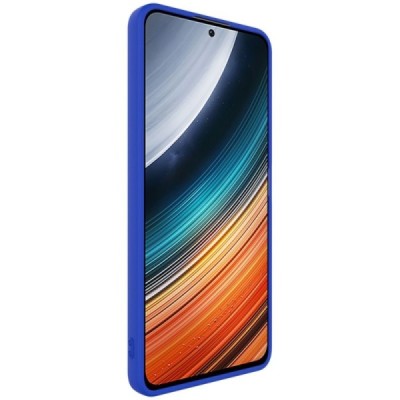 Xiaomi Poco F4 5G Imak твердый силиконовый чехол из TPU синего цвета | Vacins.lv