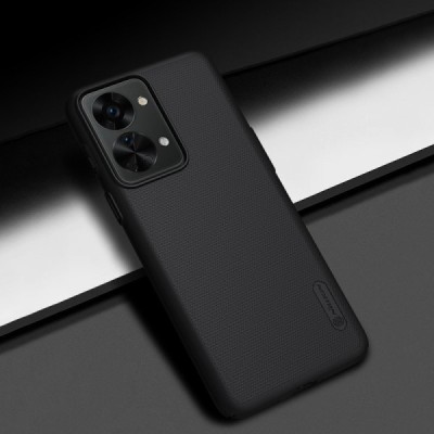 Nillkin Frosted Shield OnePlus Nord 2T 5G черный пластиковый чехол | Vacins.lv