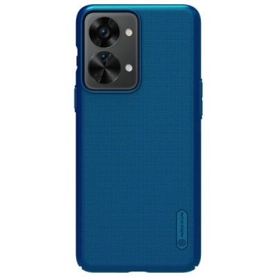 Nillkin Frosted Shield OnePlus Nord 2T 5G zils plastmasas futrālis | Vacins.lv
