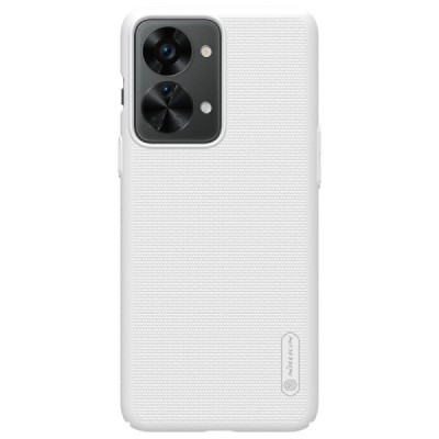 Nillkin Frosted Shield OnePlus Nord 2T 5G белый пластиковый чехол | Vacins.lv