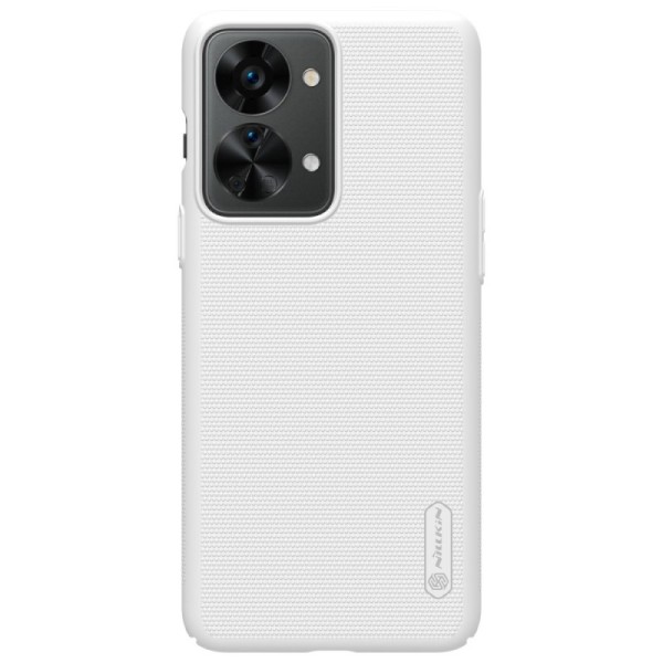 „Nillkin“ Frosted Shield futrālis - balts (OnePlus Nord 2T 5G)