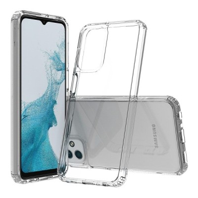 Samsung Galaxy A23 5G (SM-A236B) твердый силиконовый прозрачный акриловый чехол из TPU | Vacins.lv